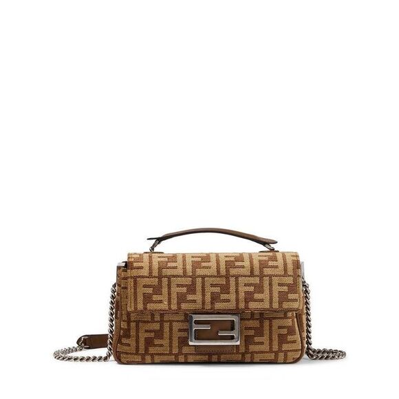 Fendi Other - Baguette Chain Midi Fabric Bag